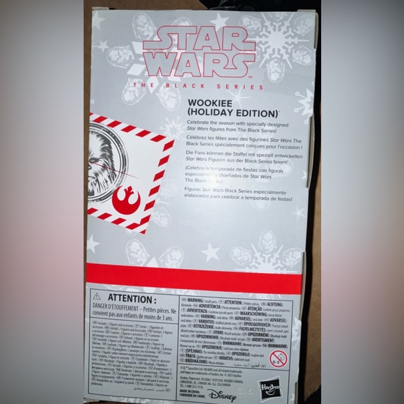 Star Wars The Black Series Wookiee (Holiday Edition) 6” Collectible  Figure**NEW - Picture 5 of 6